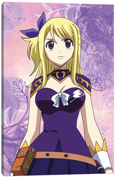 Fairy Tail Lucy Canvas Art Print - Other Anime & Manga Characters