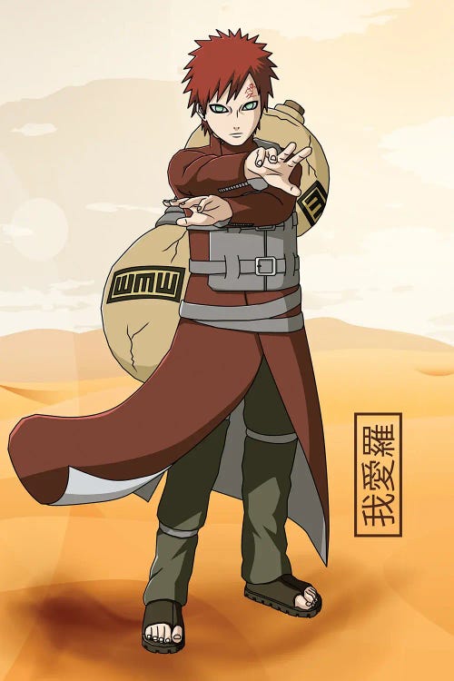 Gaara Naruto Anime