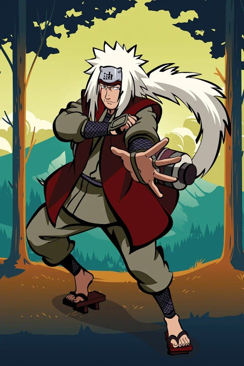 Jiraiya Naruto Anime