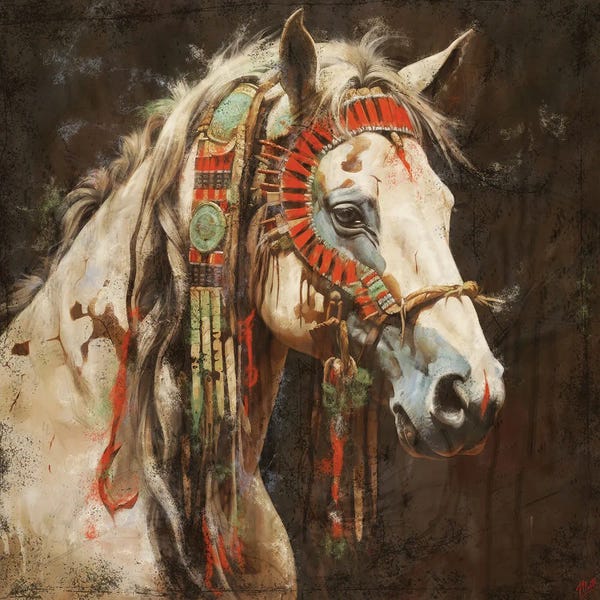 Marta Wiley: War Horse II by Marta Wiley