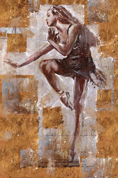 Silver: Jazz Dancer I by Marta Wiley