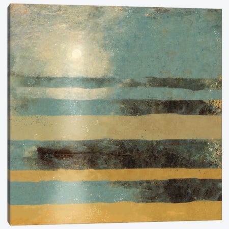 Sand & Sunset Canvas Print #MWL6} by Marta Wiley Canvas Artwork