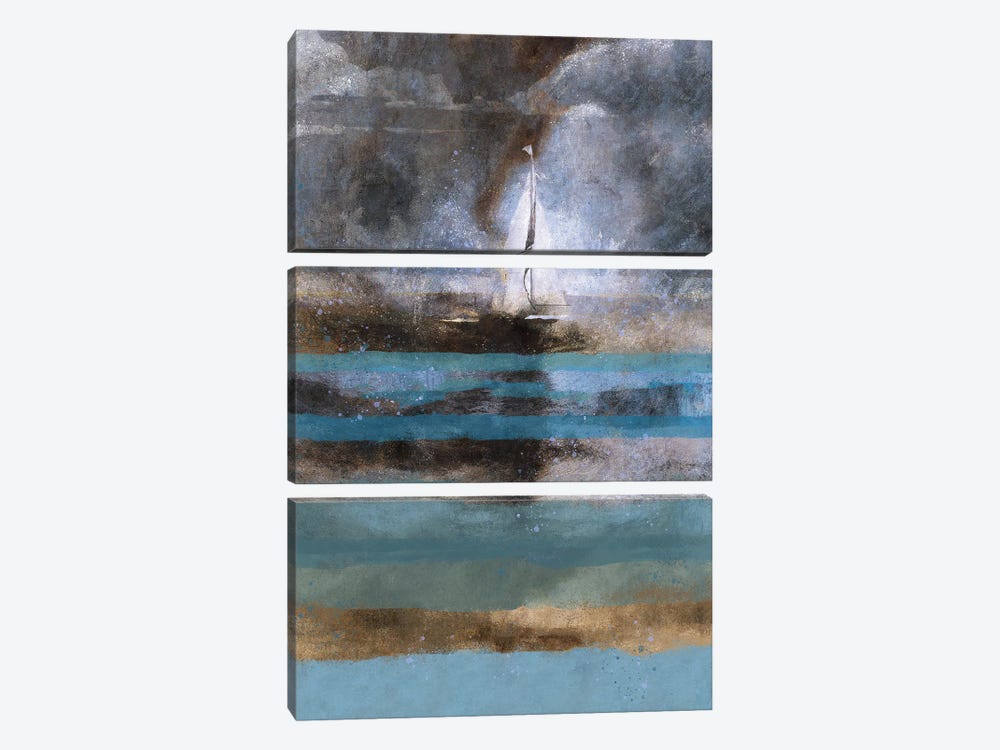 Storm by Marta Wiley 3-piece Canvas Art Print