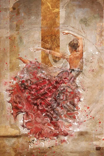 Temple Dancer I by Marta Wiley canvas print