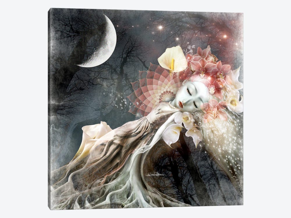 Beauty Sleep by Misprint 1-piece Canvas Print
