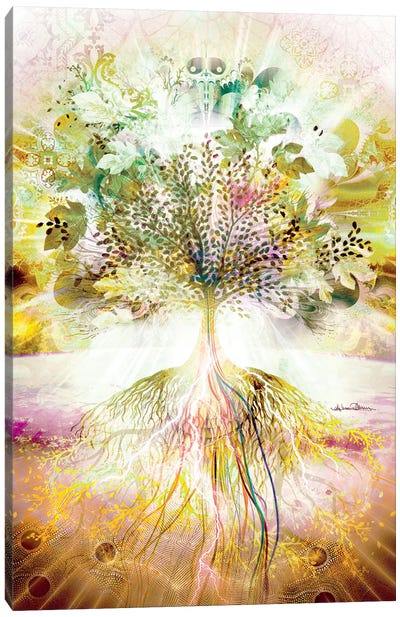 Tree Of Life Canvas Art Print - Healing Art
