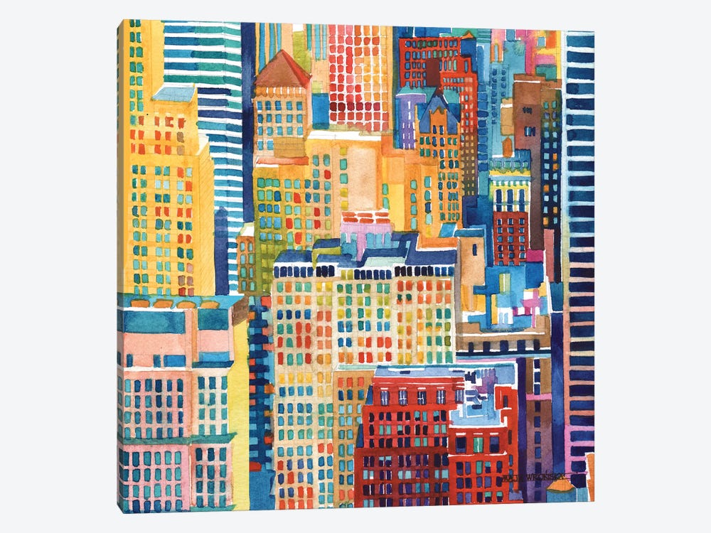 NYC III by Maja Wronska 1-piece Canvas Artwork