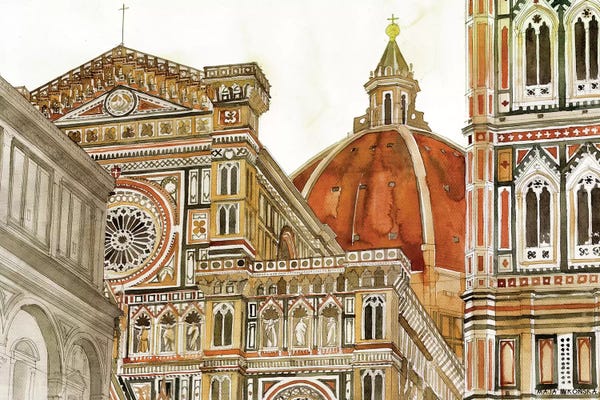Tuscany: Santa Maria Del Fiore by Maja Wronska