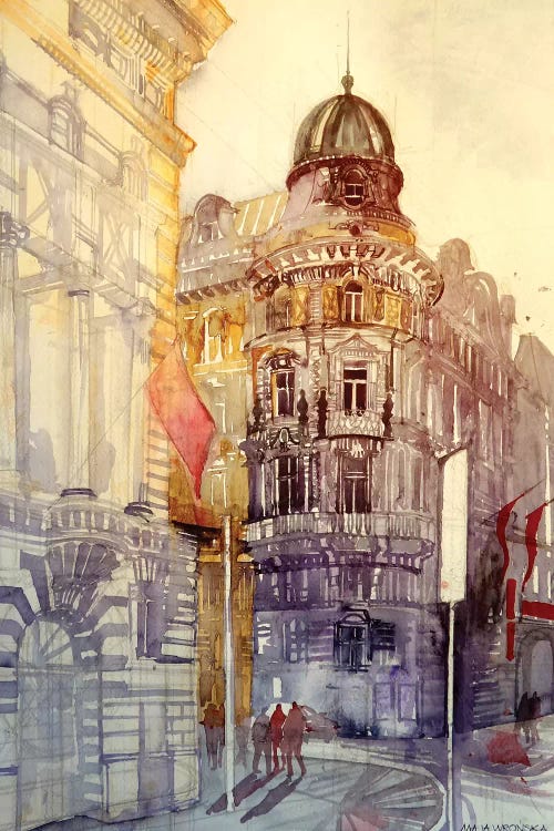 Wien by Maja Wronska wall art