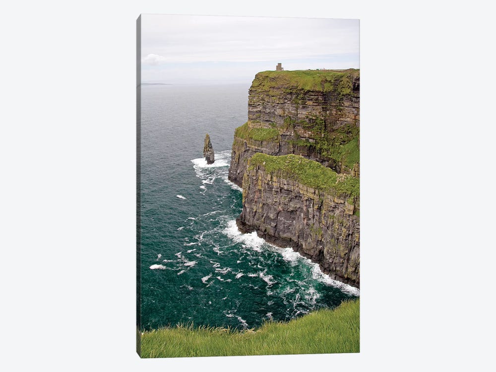 Limerick, Ireland. These Are Spectacular Views Of The Cliff's Of Moher And The Atlantic Ocean, On The West Coast Of Ireland. by Micah Wright 1-piece Canvas Artwork
