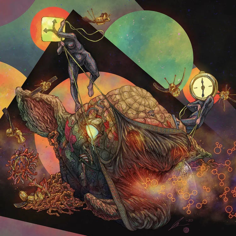 Pause by Animal Money wall art