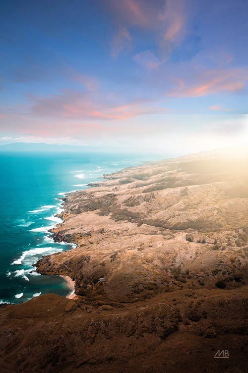 Hawaiian Shoreline by Max Blakesberg Studios wall art