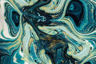 Spacetime by Maximiliano Casal framed canvas print