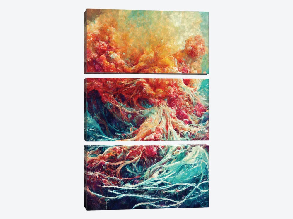 An Ode To Nature by Maximiliano Casal 3-piece Art Print