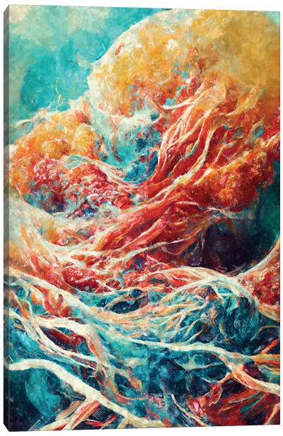 Great Ocean Canvas Art Print - Wave Art