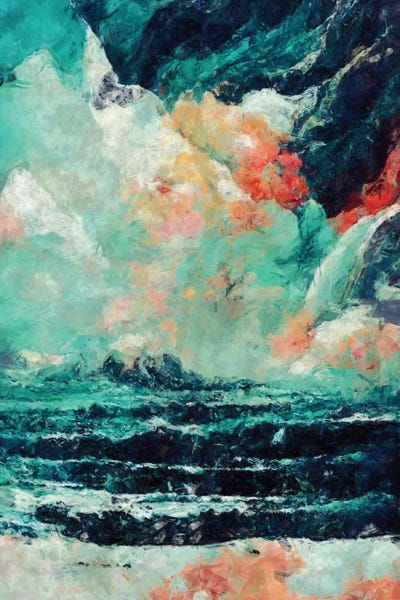 With You by Maximiliano Casal framed canvas print