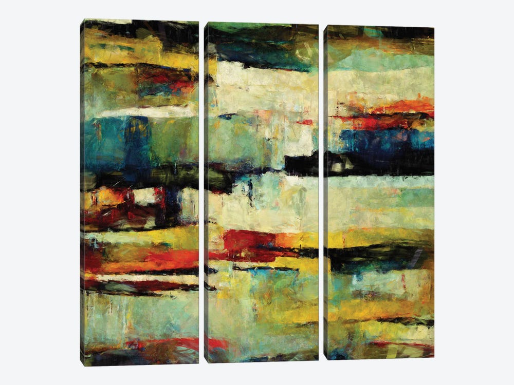 Abstract Compassion by Maximiliano Casal 3-piece Art Print