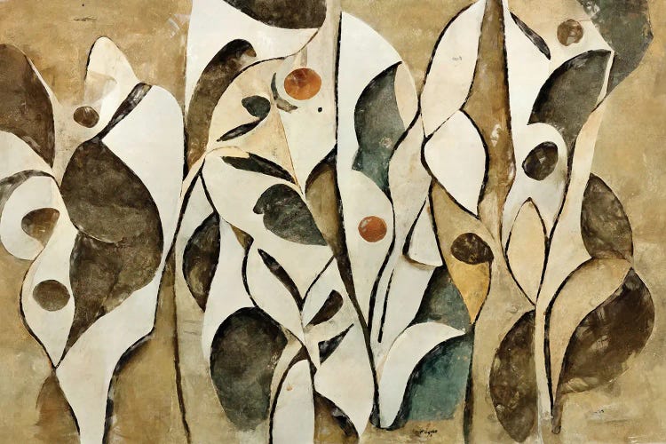 Abstract Lovers by Maximiliano Casal wall art
