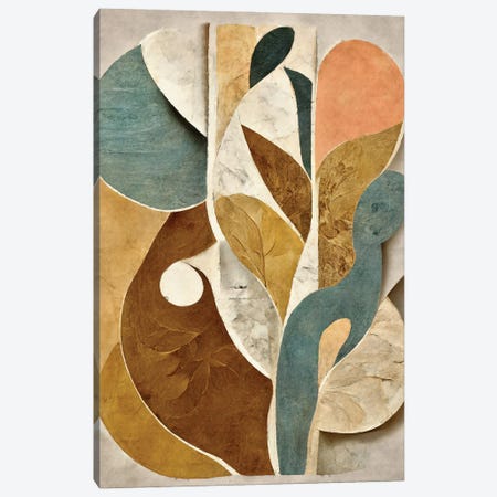 Abstract Forms Canvas Print #MXC128} by Maximiliano Casal Art Print