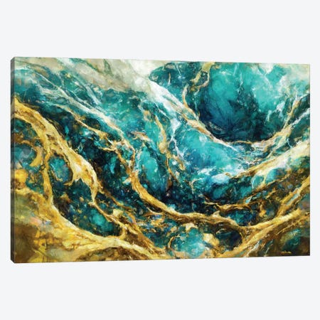 Abstract Fluids Canvas Print #MXC133} by Maximiliano Casal Canvas Artwork