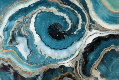 Abstract Waves by Maximiliano Casal canvas print