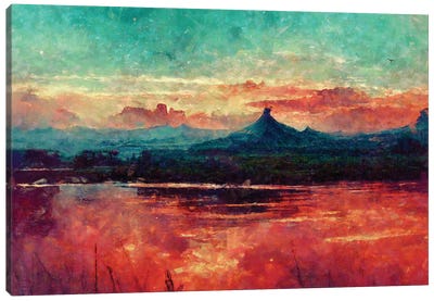 The Canyon Canvas Art Print - Maximiliano Casal