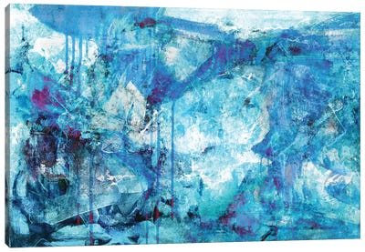 Deep Blue Canvas Art Print - Maximiliano Casal
