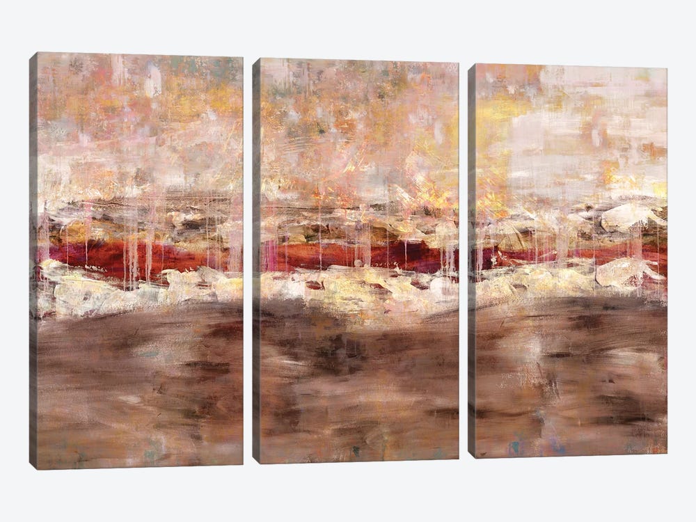Clouds And Ground by Maximiliano Casal 3-piece Canvas Art Print