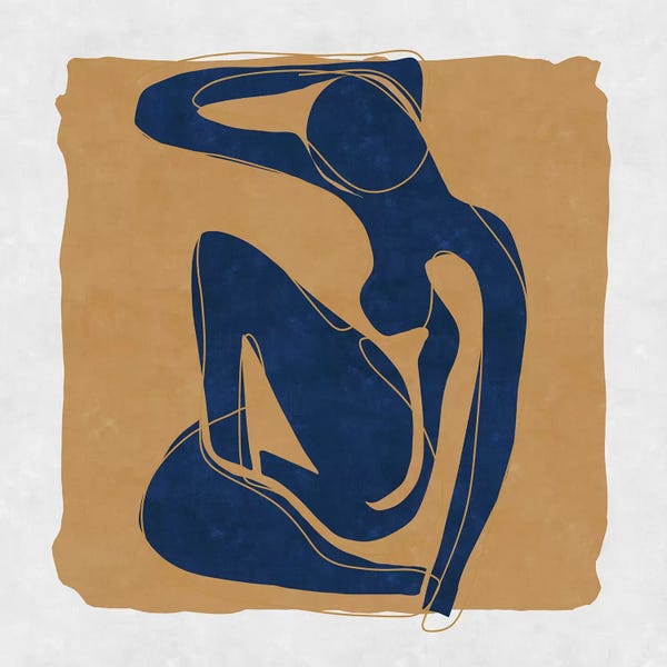 All Things Matisse: Nude Blue Woman 3 by Maximiliano Casal