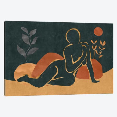 Woman Resting In The Nature I Canvas Print #MXC51} by Maximiliano Casal Canvas Artwork