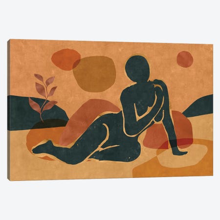 Woman Resting In The Nature II Canvas Print #MXC52} by Maximiliano Casal Canvas Wall Art
