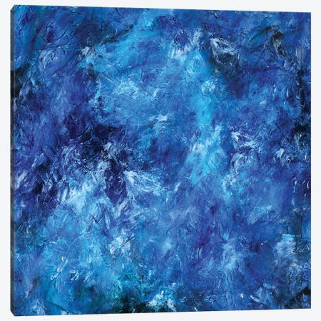 Deep Sea Blue Canvas Print #MXC57} by Maximiliano Casal Art Print