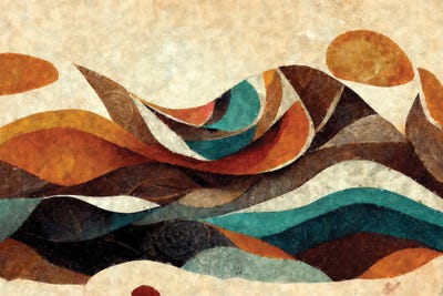 Instant Calm by Maximiliano Casal framed canvas print