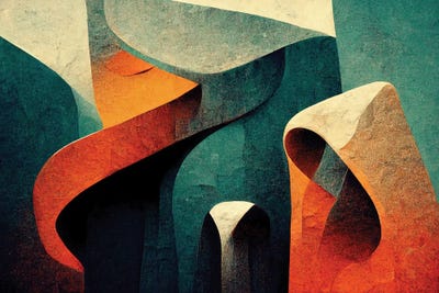 Electron by Maximiliano Casal framed canvas print