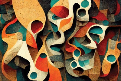 Art Extinction by Maximiliano Casal framed canvas print