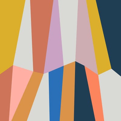 Warped by Maluda multi panel art