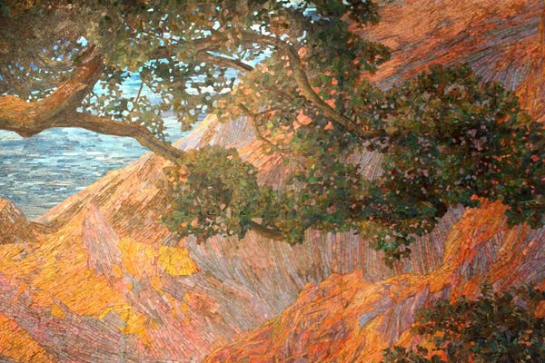 Wilderness: Dream Garden by Maxfield Parrish