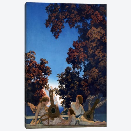 Land of Make Believe Canvas Print #MXP5} by Maxfield Parrish Canvas Art