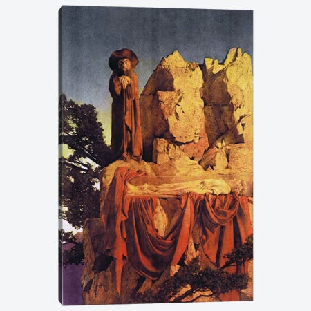 From the Story of Snow White Canvas Print #MXP9} by Maxfield Parrish Canvas Print