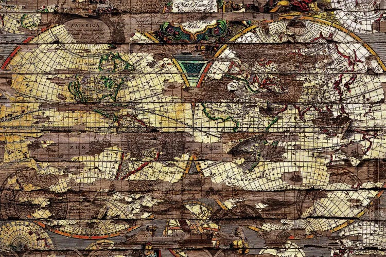 Secret Map by Diego Tirigall wall art
