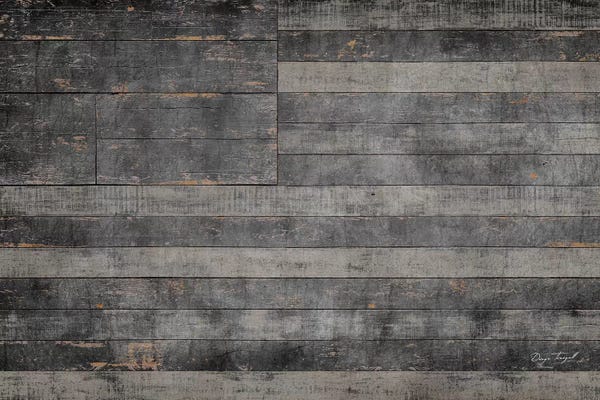 American Décor: Stars & Stripes in Black by Diego Tirigall