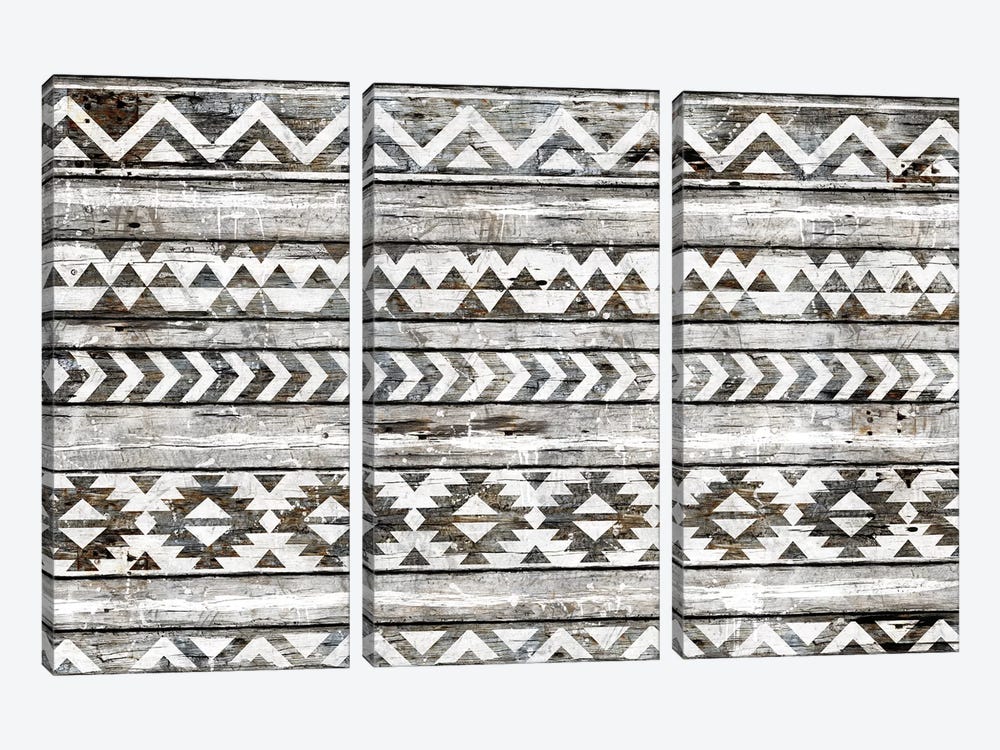 Navajo Pattern by Diego Tirigall 3-piece Canvas Art
