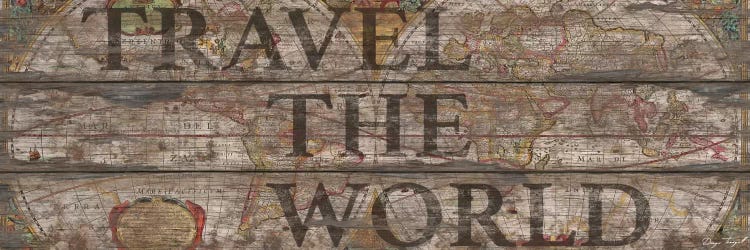 Travel The World by Diego Tirigall wall art