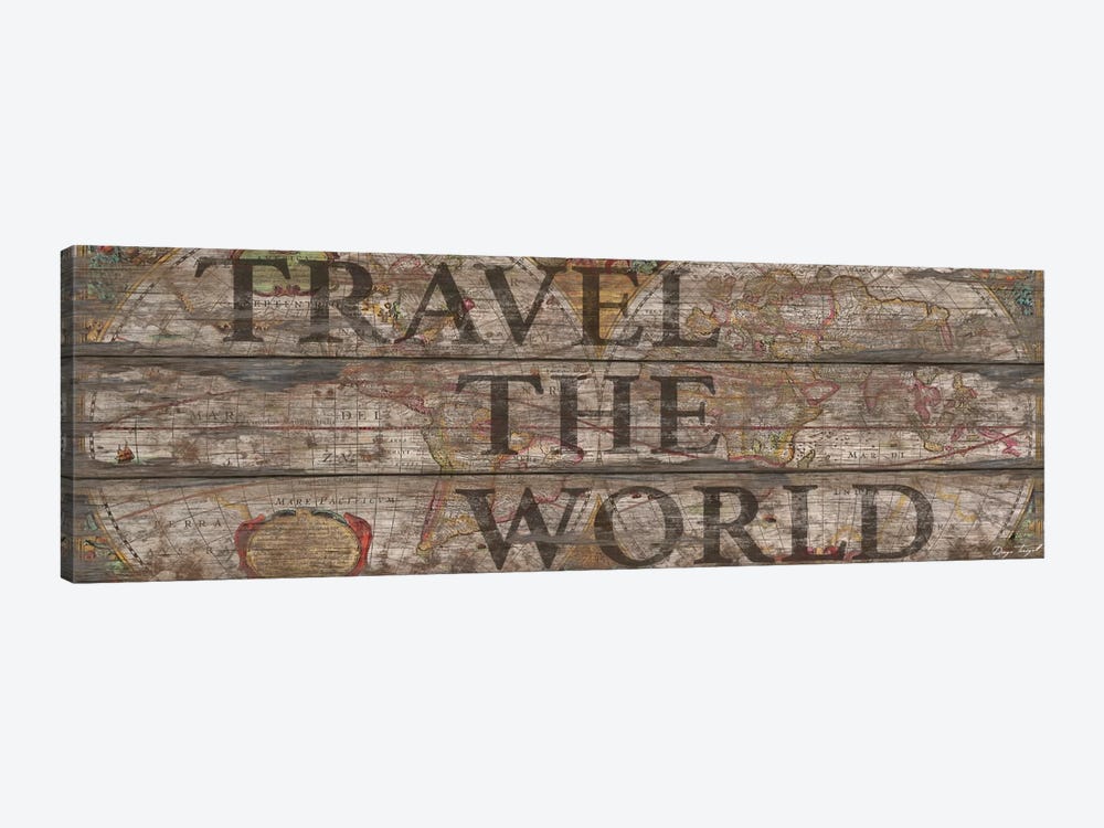 Travel The World by Diego Tirigall 1-piece Canvas Art