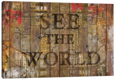See The World Canvas Art Print - Diego Tirigall
