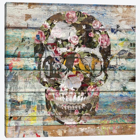 Under The Watchful Eye (Skull) Canvas Print #MXS132} by Diego Tirigall Canvas Print