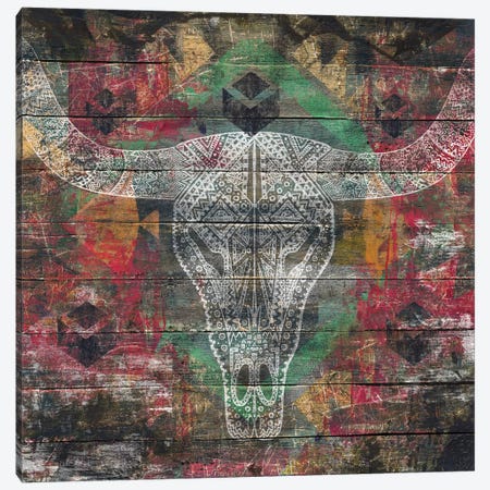 Ancestors (Cow Skull) Canvas Print #MXS136} by Diego Tirigall Canvas Artwork