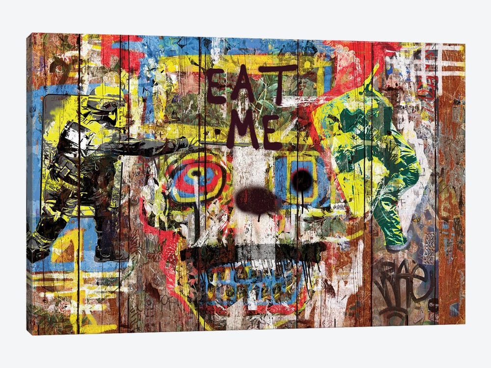 Eat Me (Repression) by Diego Tirigall 1-piece Canvas Print