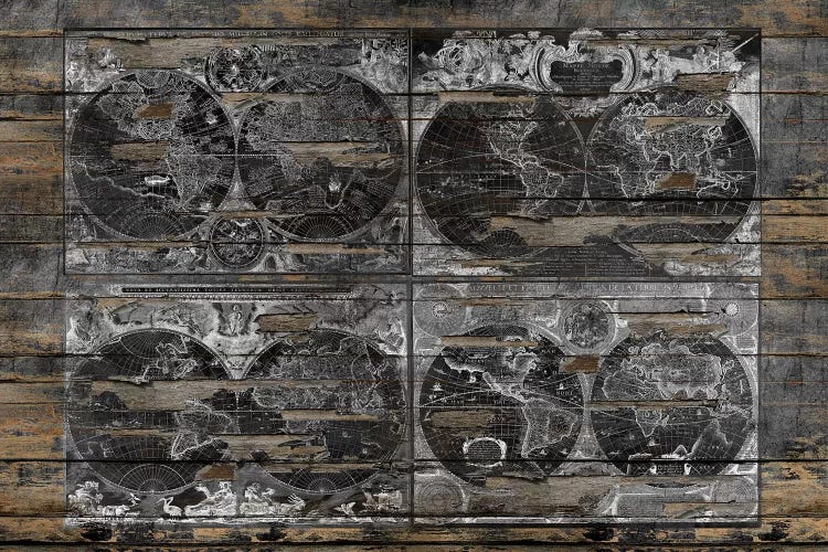 Historical Maps by Diego Tirigall wall art