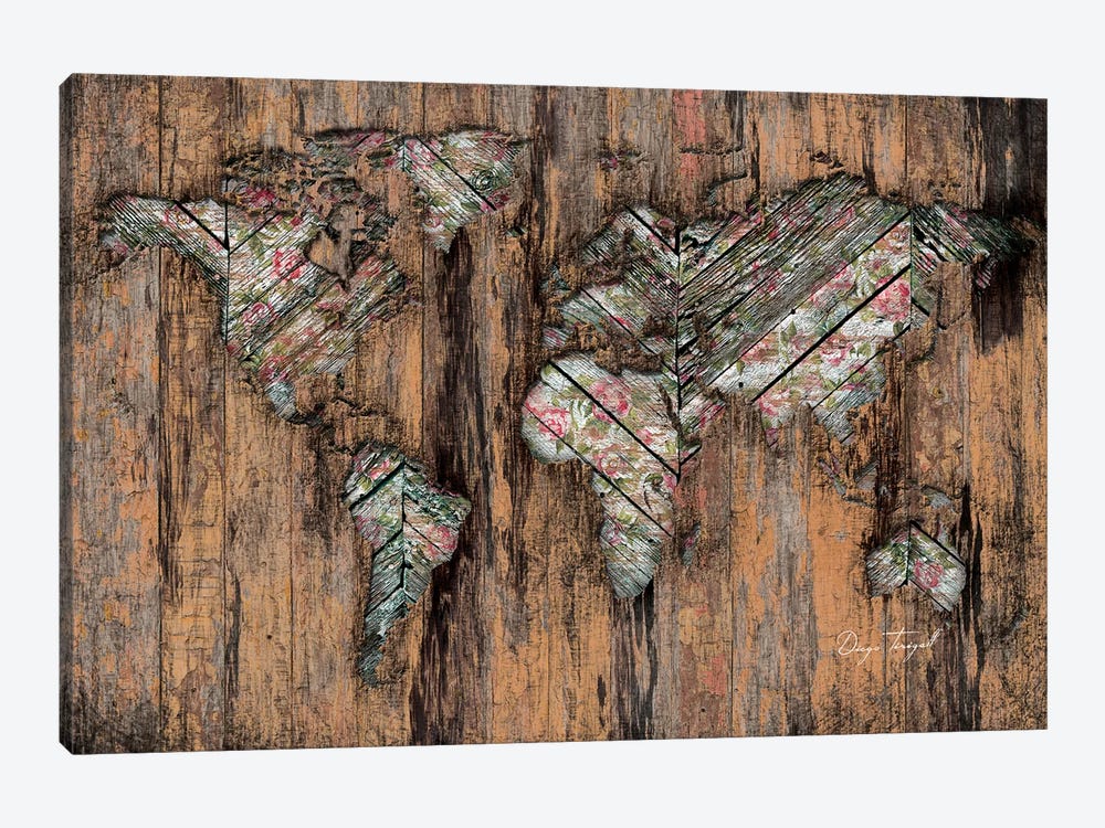The Divided Continent by Diego Tirigall 1-piece Canvas Print